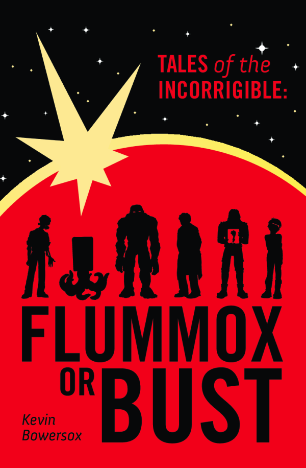 Back and front cover of Tales of the Incorrigible: Flummox or Bust!